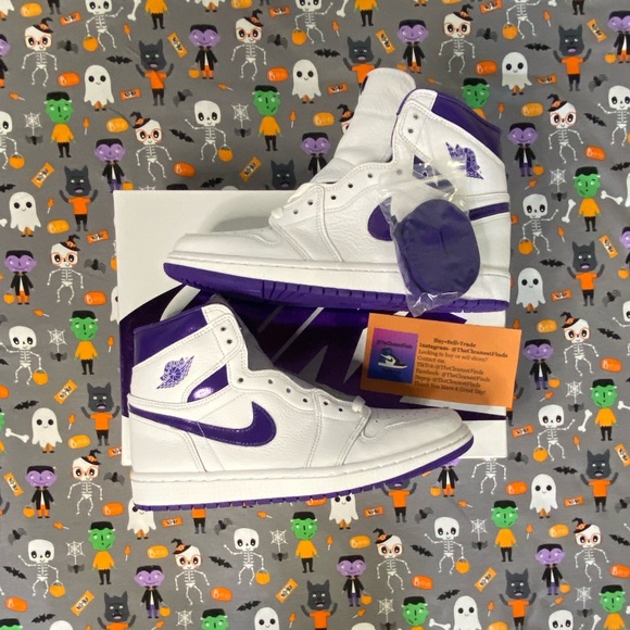 Nike Air Jordan 1 High Court Purple (SOLD) - Picture 2 of 4